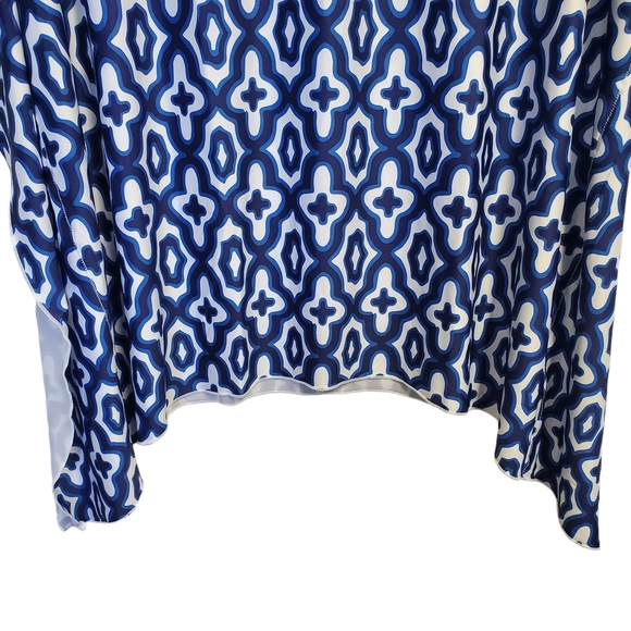 NWT Viv & Lou Women's Top/Tunic/Cover-Up Abstract Print Comfy Size L/XL - Picture 10 of 11